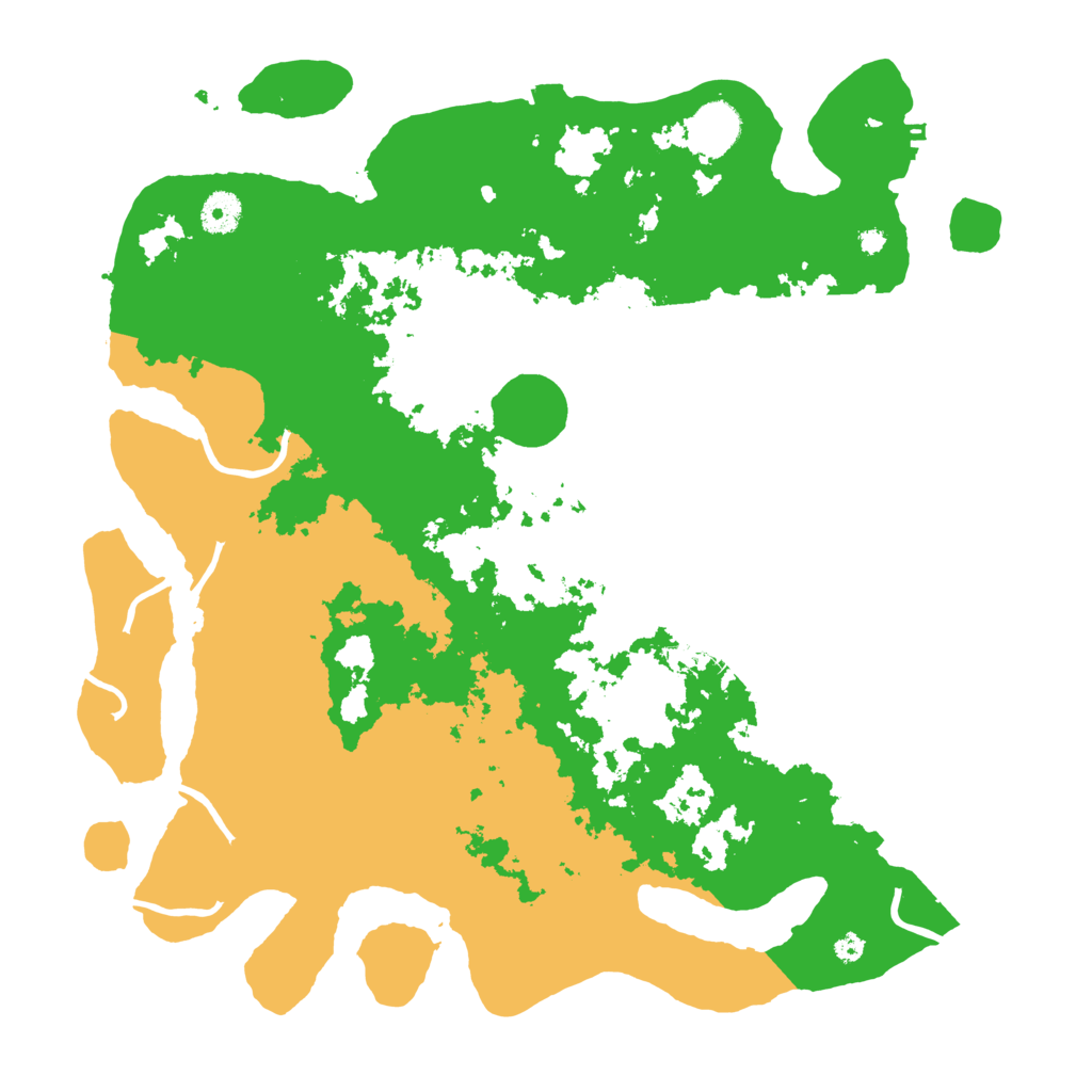 Biome Rust Map: Procedural Map, Size: 3950, Seed: 61788233