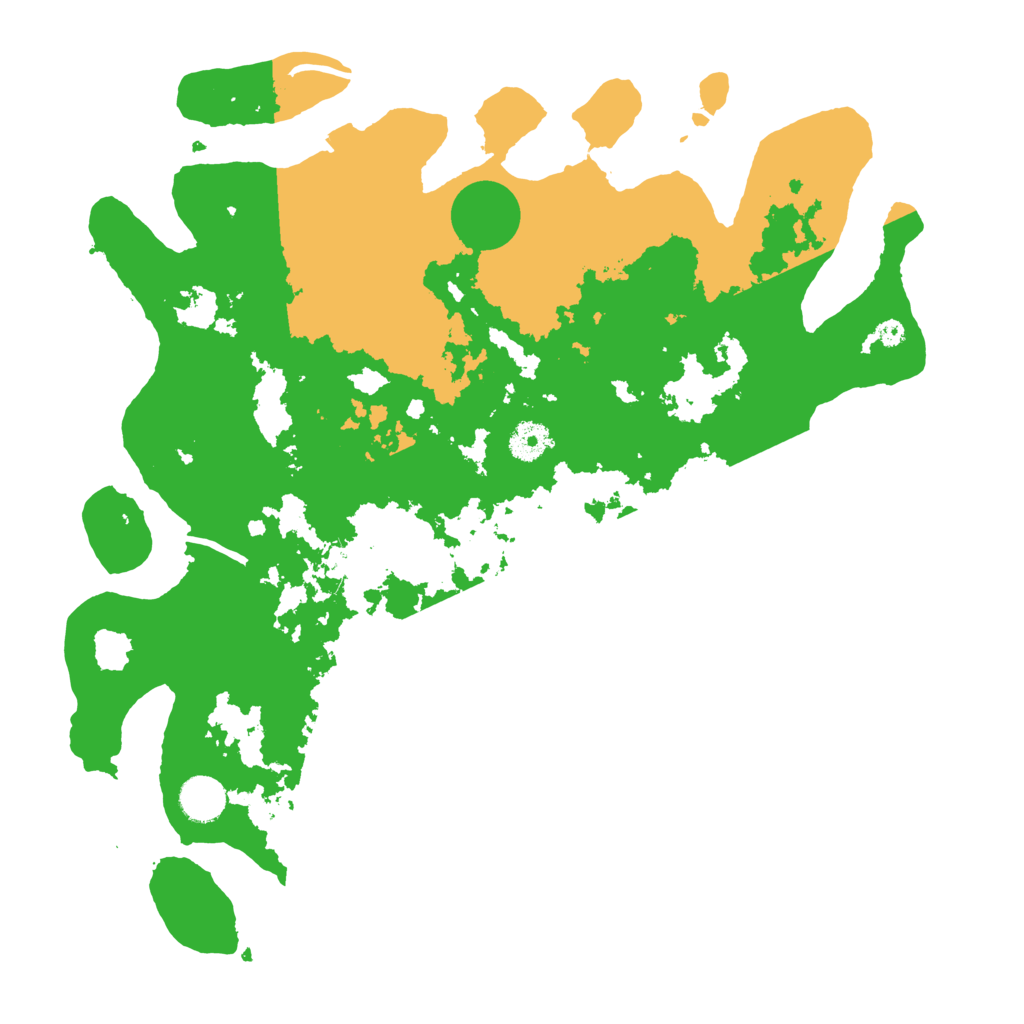 Biome Rust Map: Procedural Map, Size: 3900, Seed: 93099034
