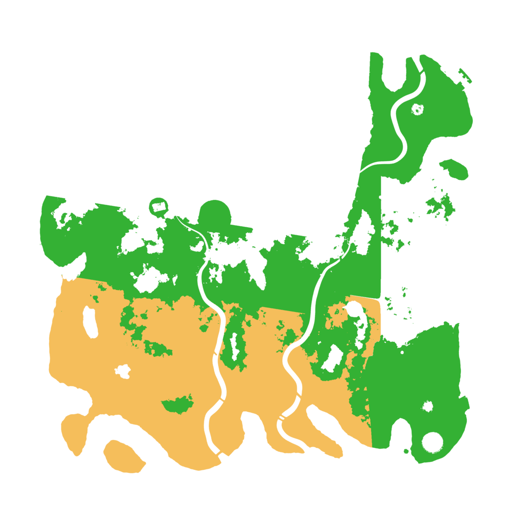 Biome Rust Map: Procedural Map, Size: 4300, Seed: 92484648
