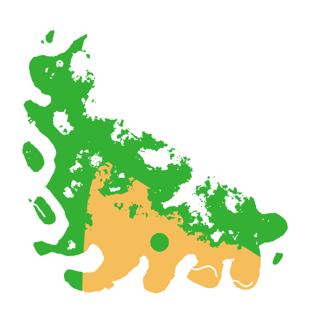 Biome Rust Map: Procedural Map, Size: 4400, Seed: 68507425