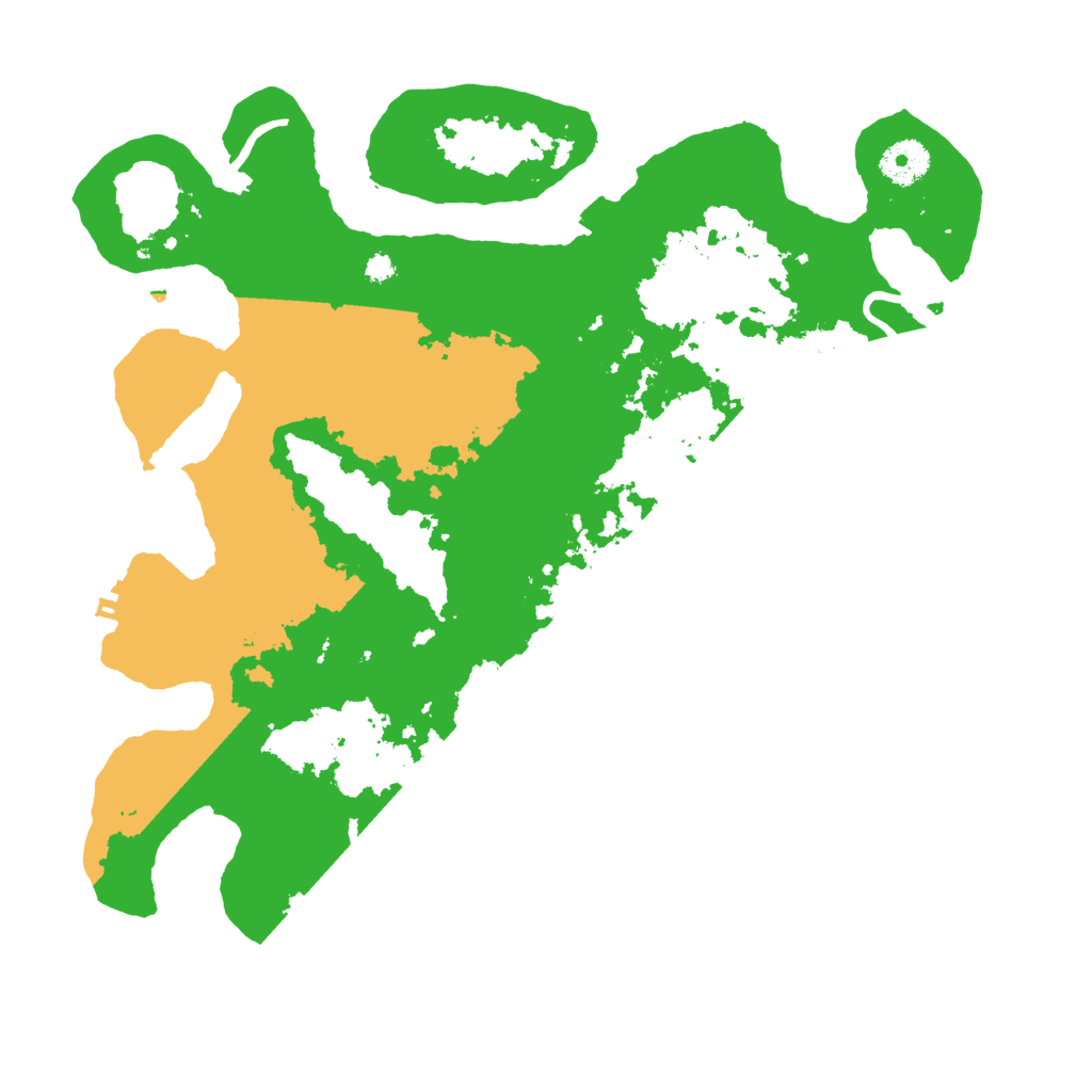 Biome Rust Map: Procedural Map, Size: 3550, Seed: 40017901