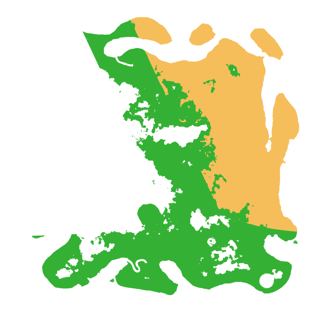 Biome Rust Map: Procedural Map, Size: 3950, Seed: 97444062