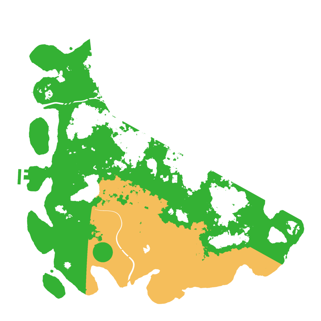 Biome Rust Map: Procedural Map, Size: 4250, Seed: 173587277