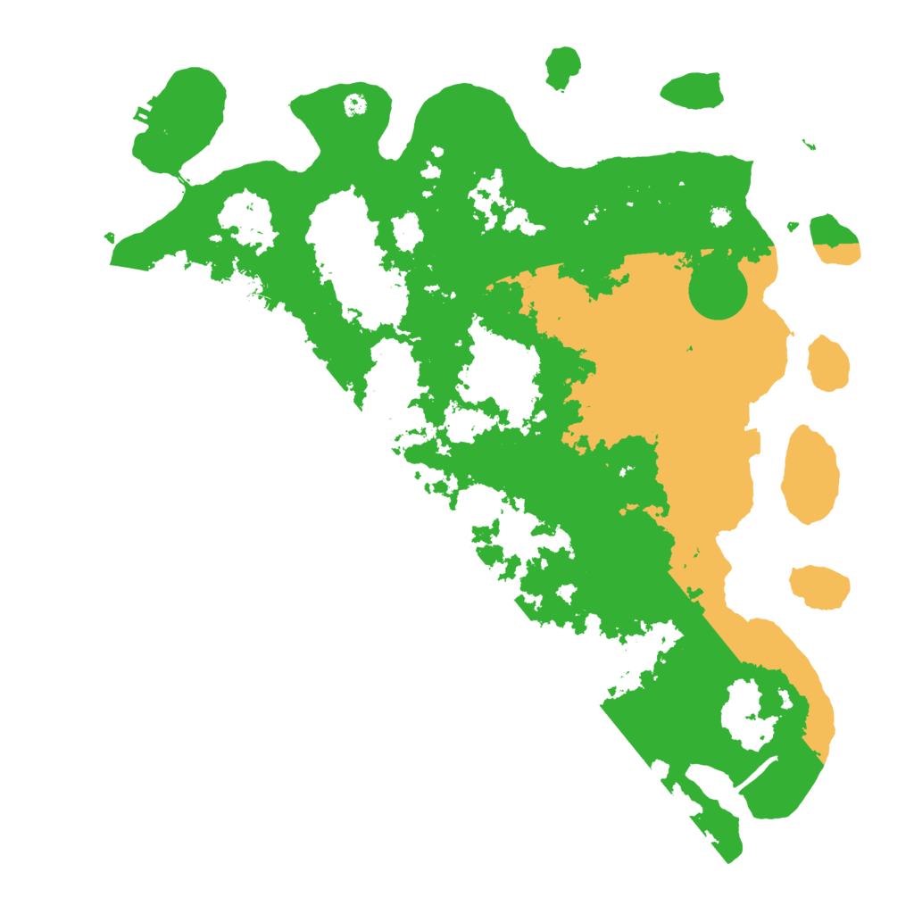 Biome Rust Map: Procedural Map, Size: 4100, Seed: 12924684