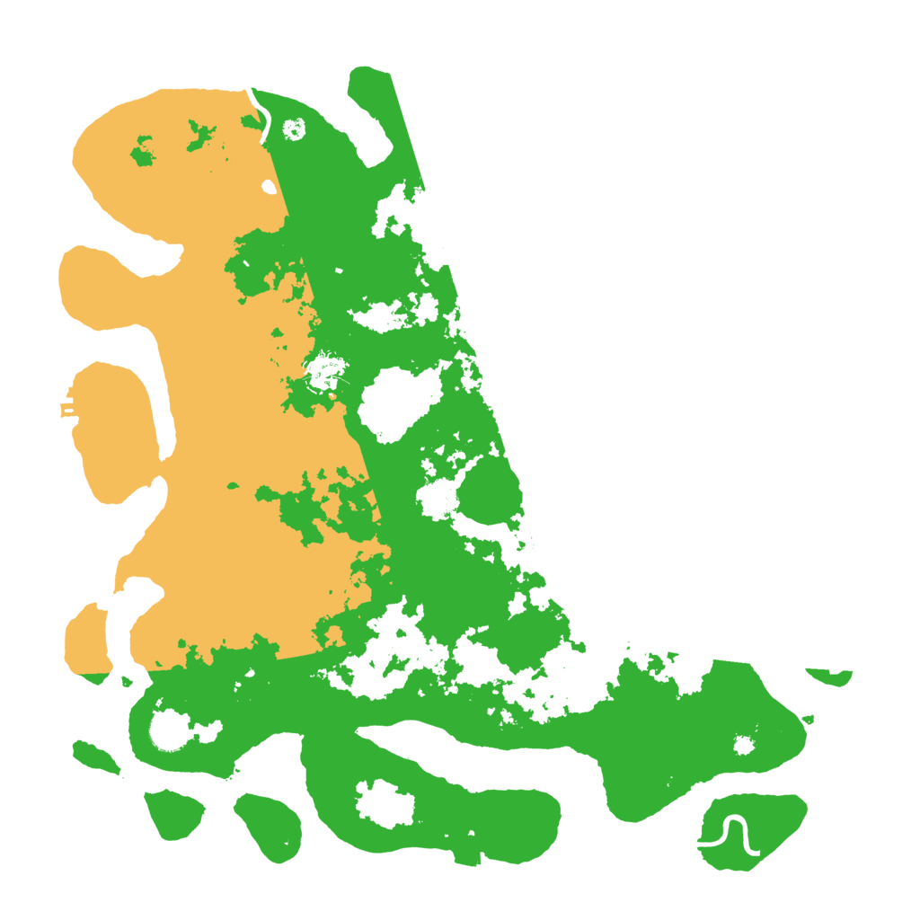 Biome Rust Map: Procedural Map, Size: 4100, Seed: 10467745