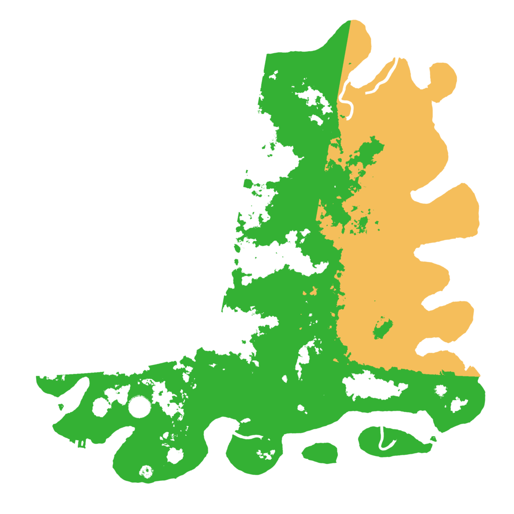 Biome Rust Map: Procedural Map, Size: 4100, Seed: 6908646