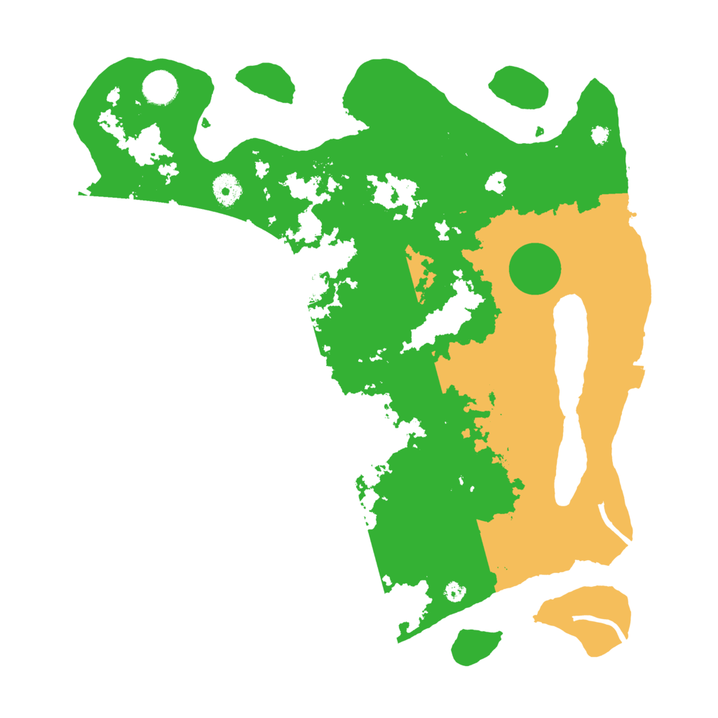 Biome Rust Map: Procedural Map, Size: 3650, Seed: 96282965