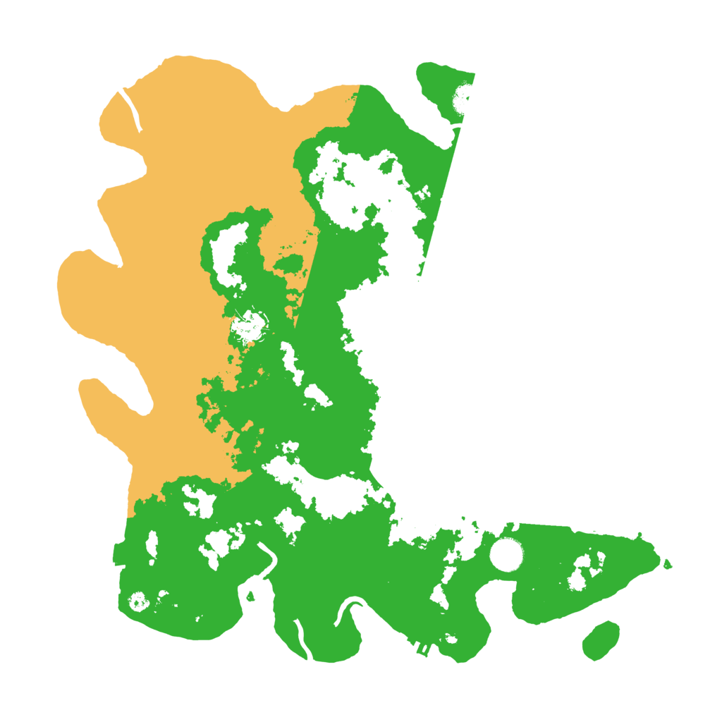 Biome Rust Map: Procedural Map, Size: 3800, Seed: 8301854