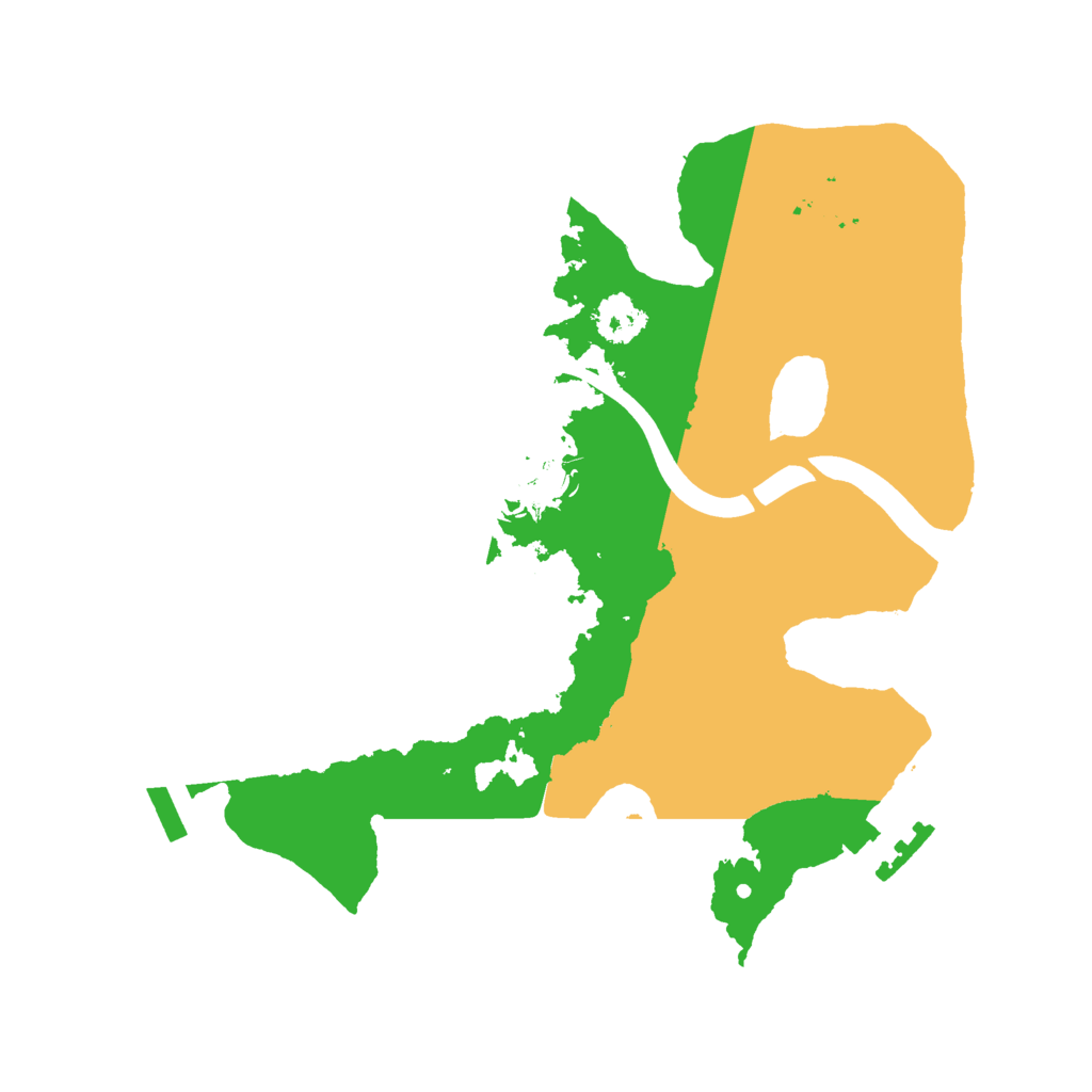 Biome Rust Map: Procedural Map, Size: 2250, Seed: 719252589