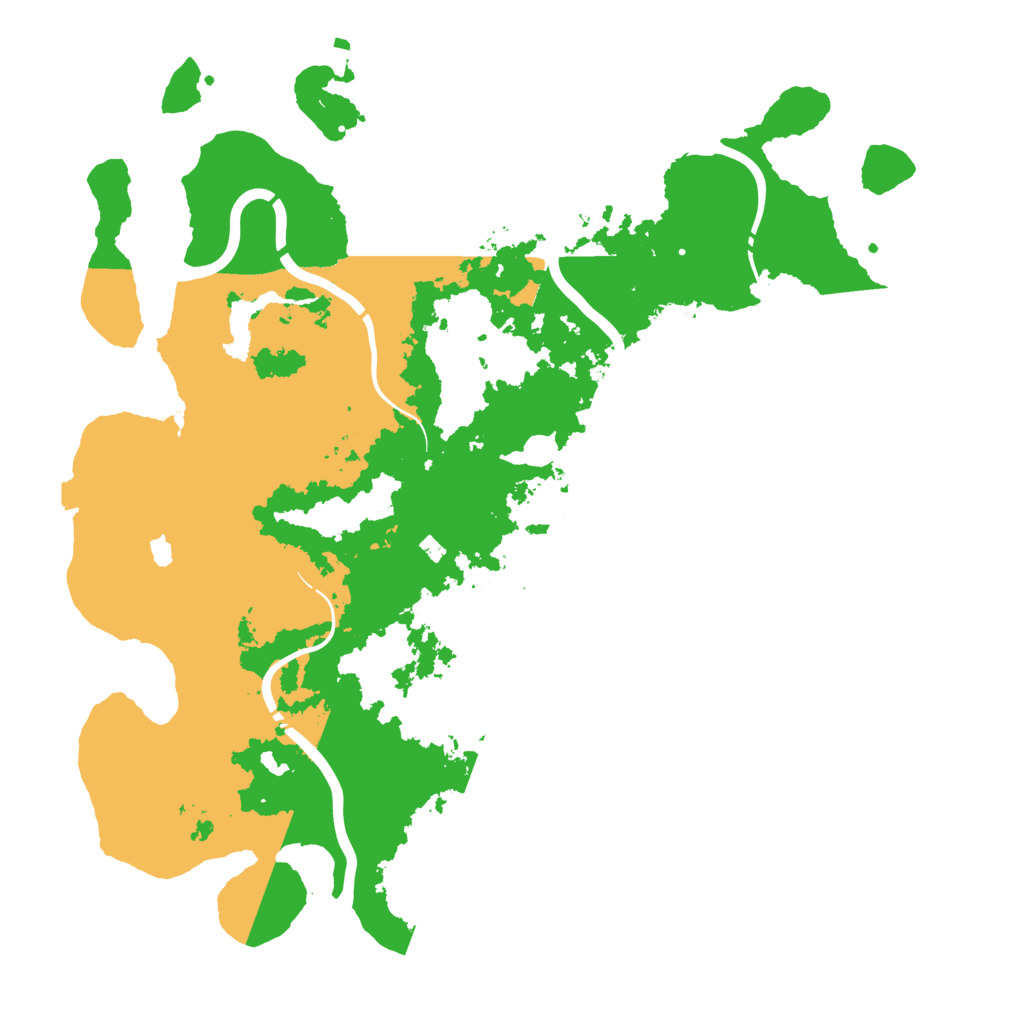 Biome Rust Map: Procedural Map, Size: 4250, Seed: 523783178
