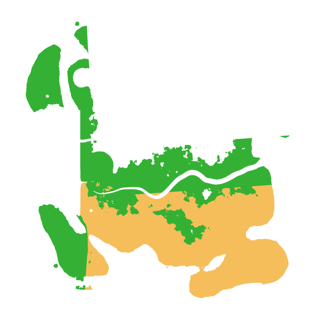 Biome Rust Map: Procedural Map, Size: 3000, Seed: 12565412