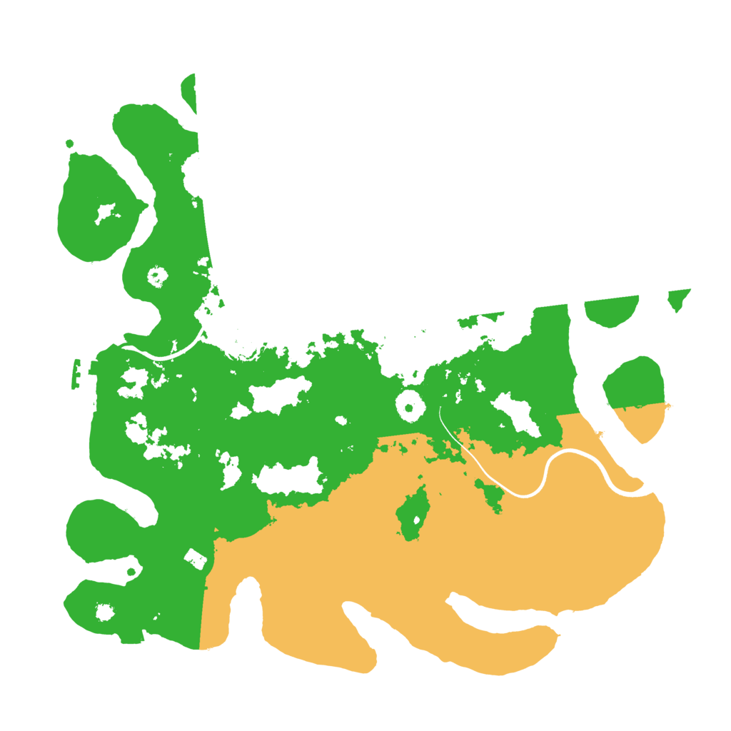 Biome Rust Map: Procedural Map, Size: 3650, Seed: 83434181