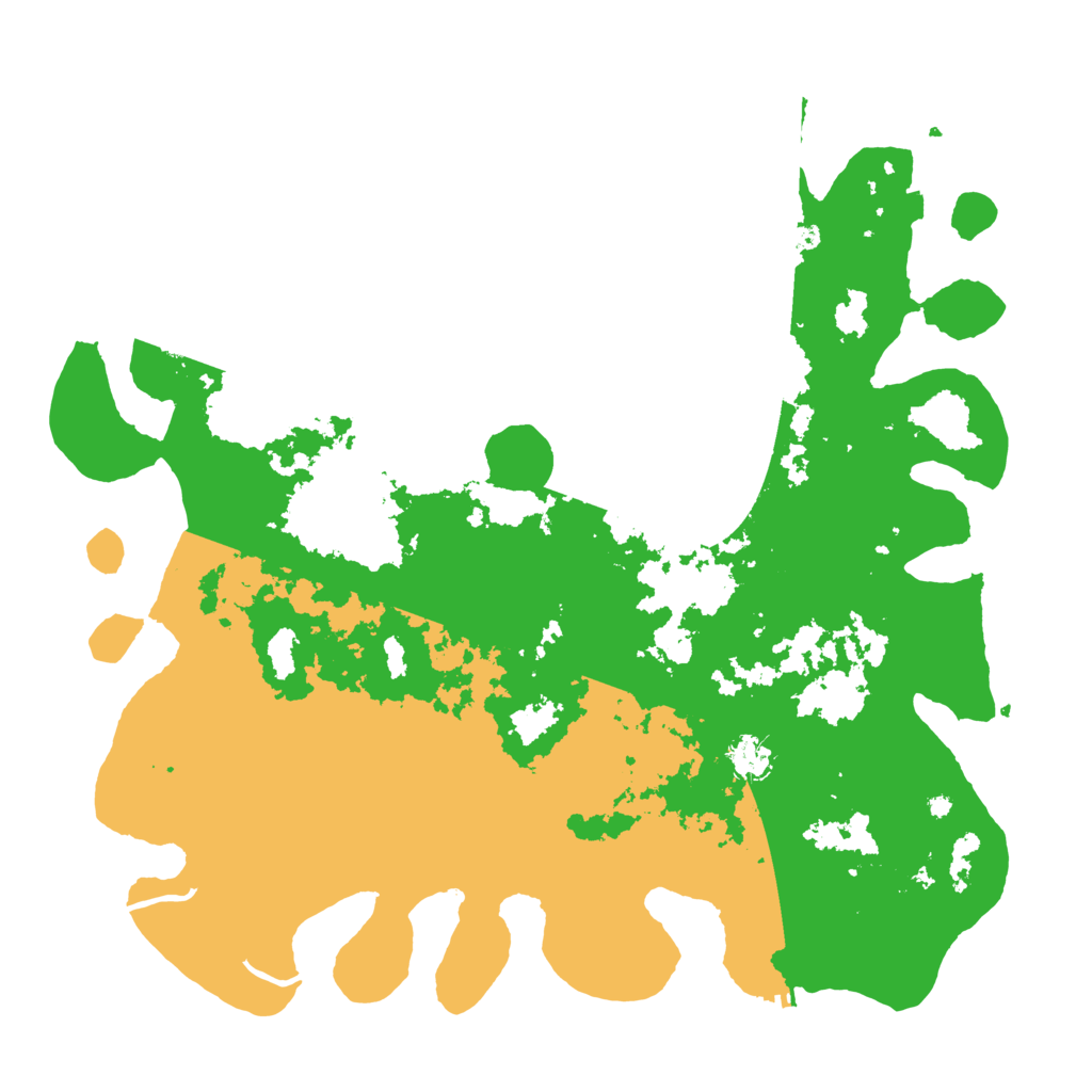 Biome Rust Map: Procedural Map, Size: 4500, Seed: 1344692727