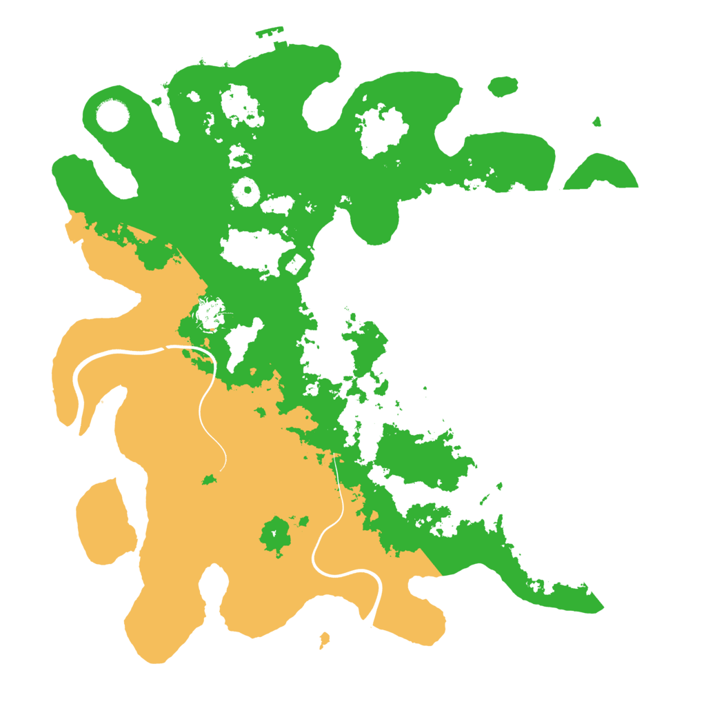 Biome Rust Map: Procedural Map, Size: 3850, Seed: 32730639