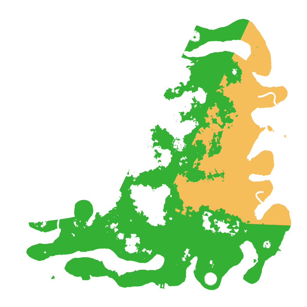 Biome Rust Map: Procedural Map, Size: 4300, Seed: 39831288