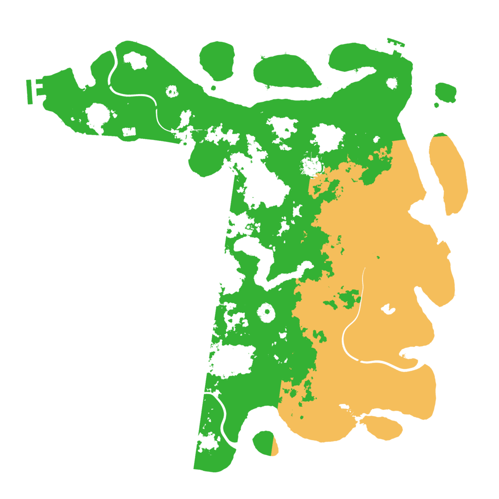Biome Rust Map: Procedural Map, Size: 4100, Seed: 4985672