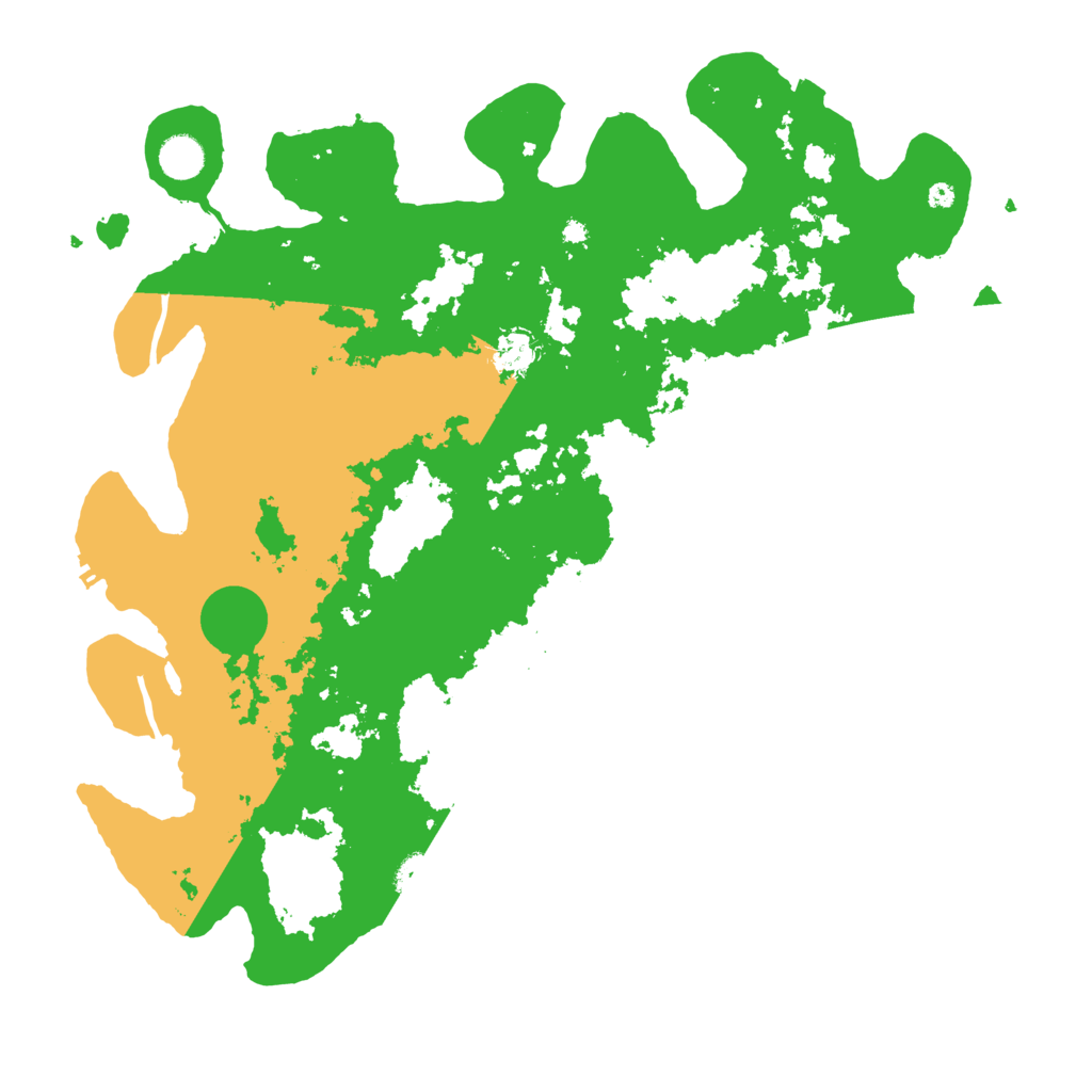 Biome Rust Map: Procedural Map, Size: 4300, Seed: 115398880