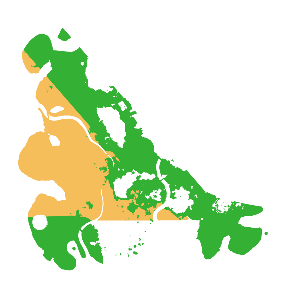 Biome Rust Map: Procedural Map, Size: 3450, Seed: 114128044