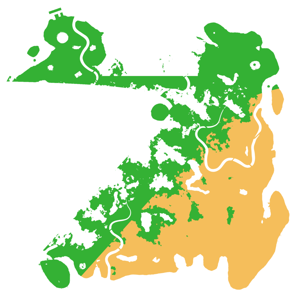 Biome Rust Map: Procedural Map, Size: 4800, Seed: 1808822948