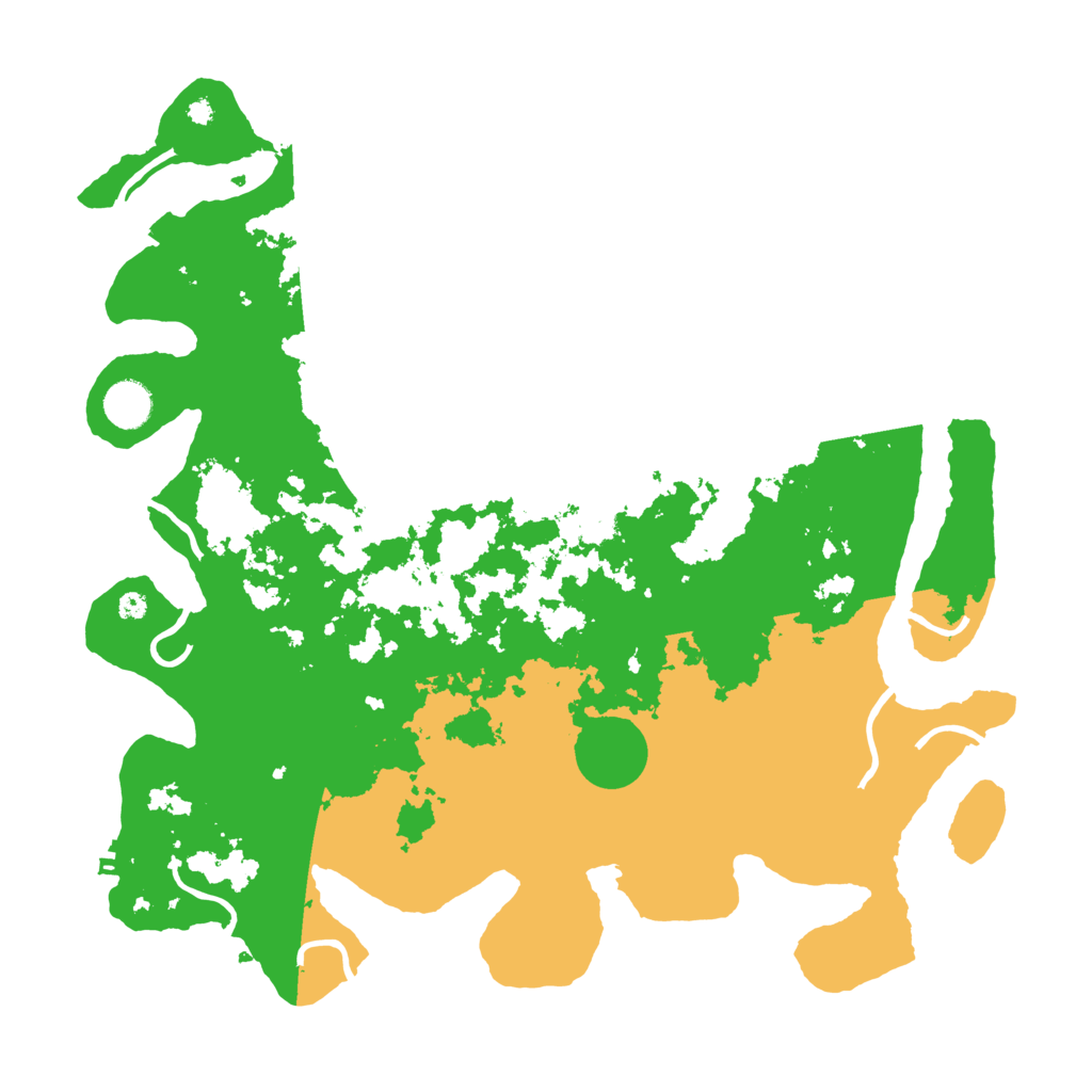 Biome Rust Map: Procedural Map, Size: 4000, Seed: 97387381