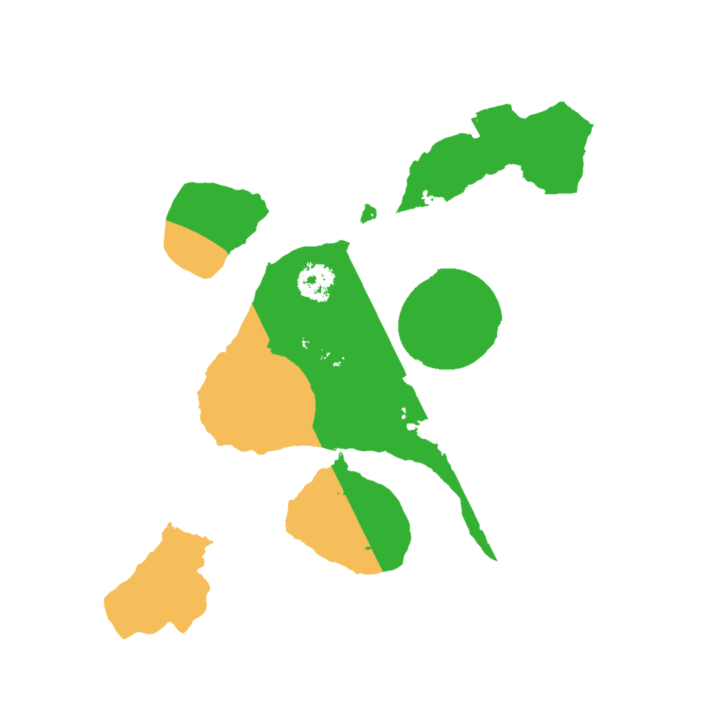 Biome Rust Map: Procedural Map, Size: 2000, Seed: 1034942932