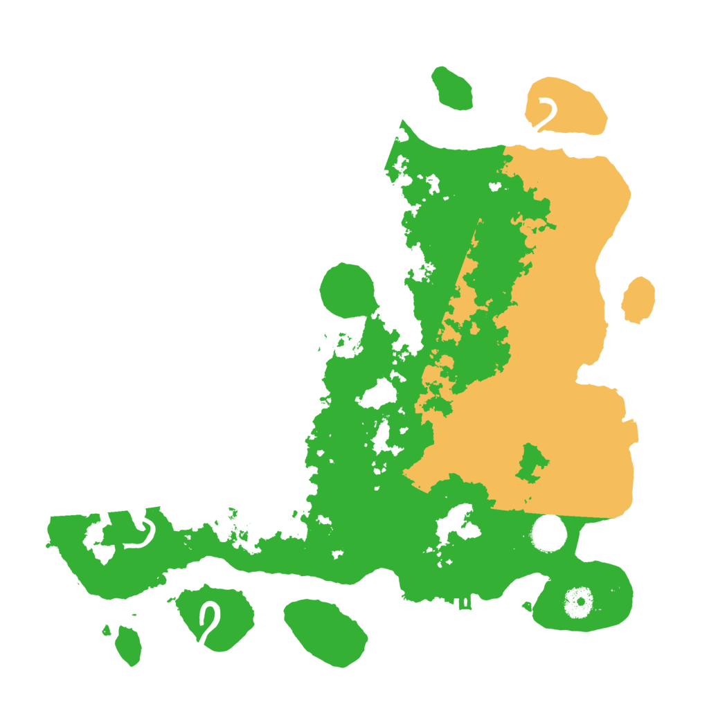 Biome Rust Map: Procedural Map, Size: 3500, Seed: 2061198729