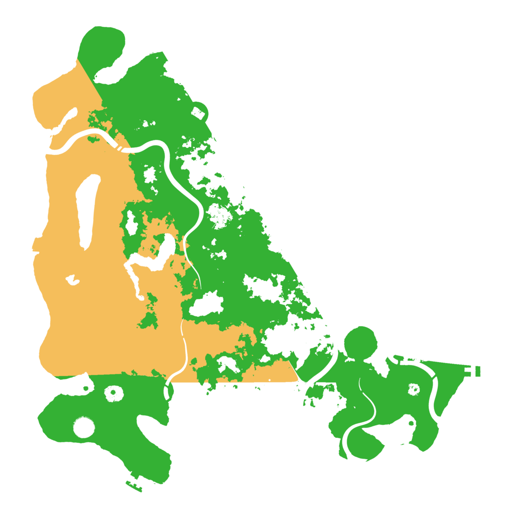 Biome Rust Map: Procedural Map, Size: 4250, Seed: 1284225157