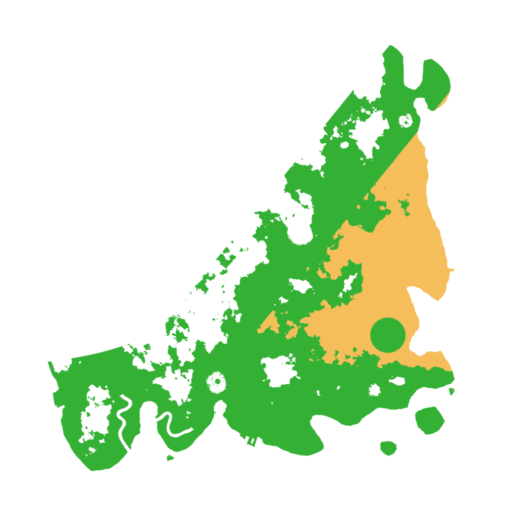 Biome Rust Map: Procedural Map, Size: 3800, Seed: 22523