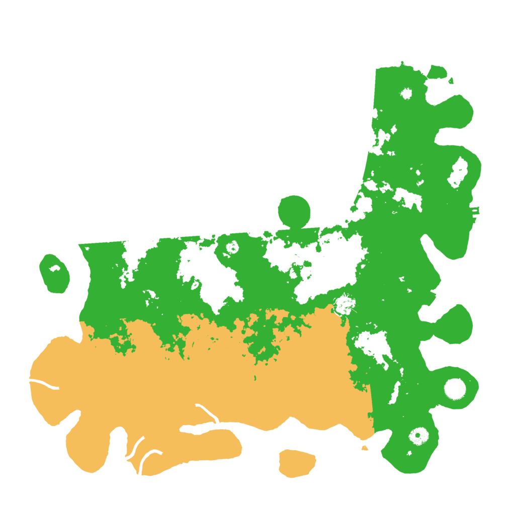 Biome Rust Map: Procedural Map, Size: 4250, Seed: 1694467366
