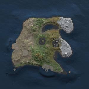 Thumbnail Rust Map: Procedural Map, Size: 1750, Seed: 1874600906, 5 Monuments