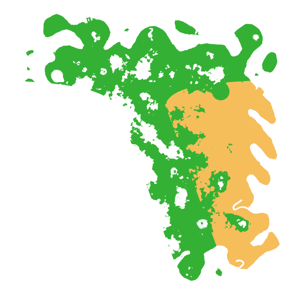 Biome Rust Map: Procedural Map, Size: 4500, Seed: 227322837