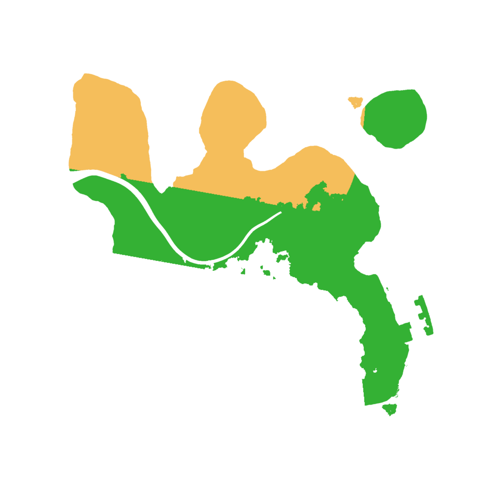Biome Rust Map: Procedural Map, Size: 1900, Seed: 35459