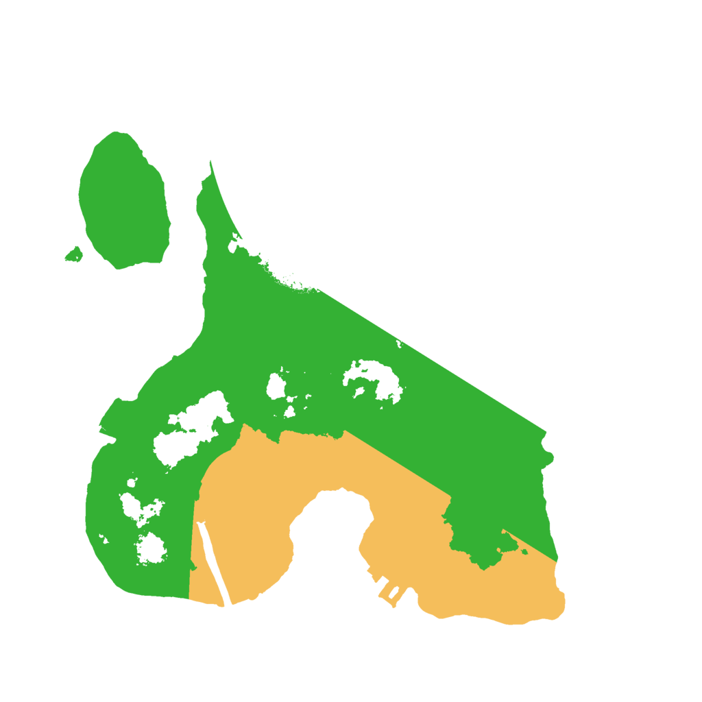 Biome Rust Map: Procedural Map, Size: 2100, Seed: 433653
