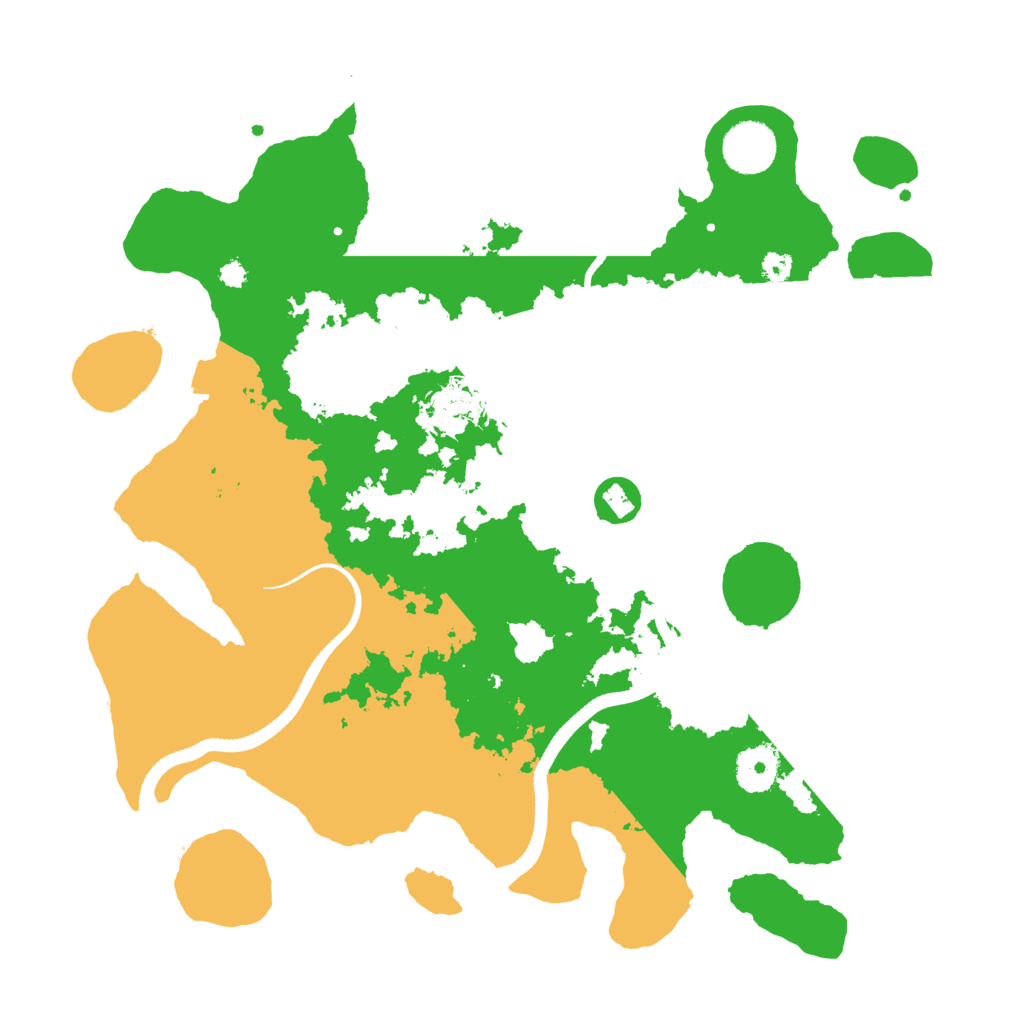 Biome Rust Map: Procedural Map, Size: 3500, Seed: 1612213028