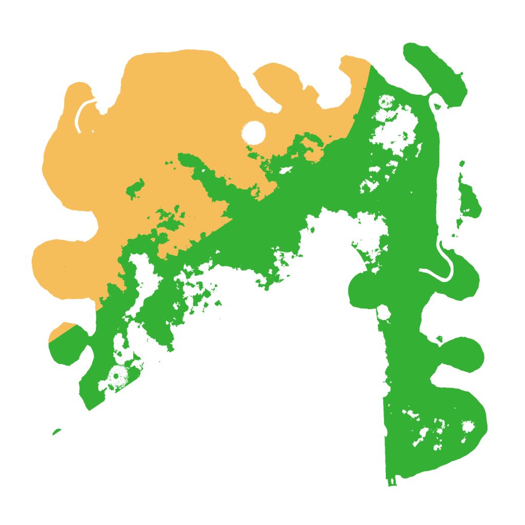 Biome Rust Map: Procedural Map, Size: 3900, Seed: 91901292