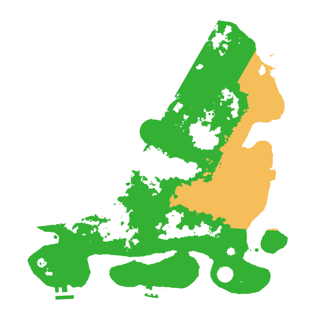 Biome Rust Map: Procedural Map, Size: 3450, Seed: 97574493