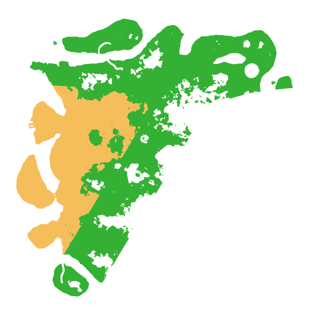 Biome Rust Map: Procedural Map, Size: 3850, Seed: 348764063