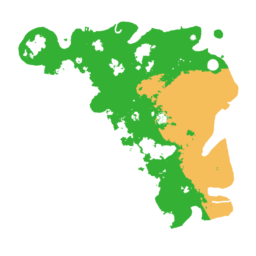 Biome Rust Map: Procedural Map, Size: 4000, Seed: 799511256