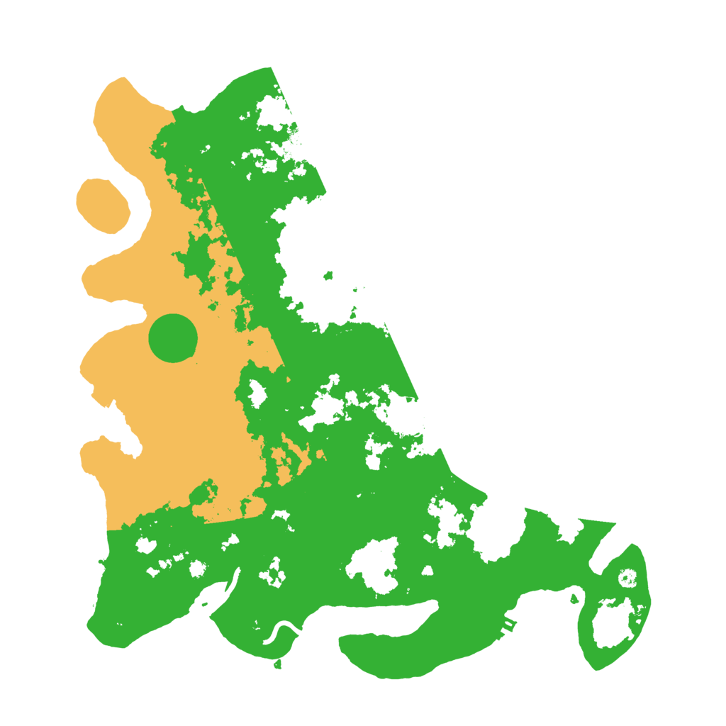 Biome Rust Map: Procedural Map, Size: 3900, Seed: 7861620