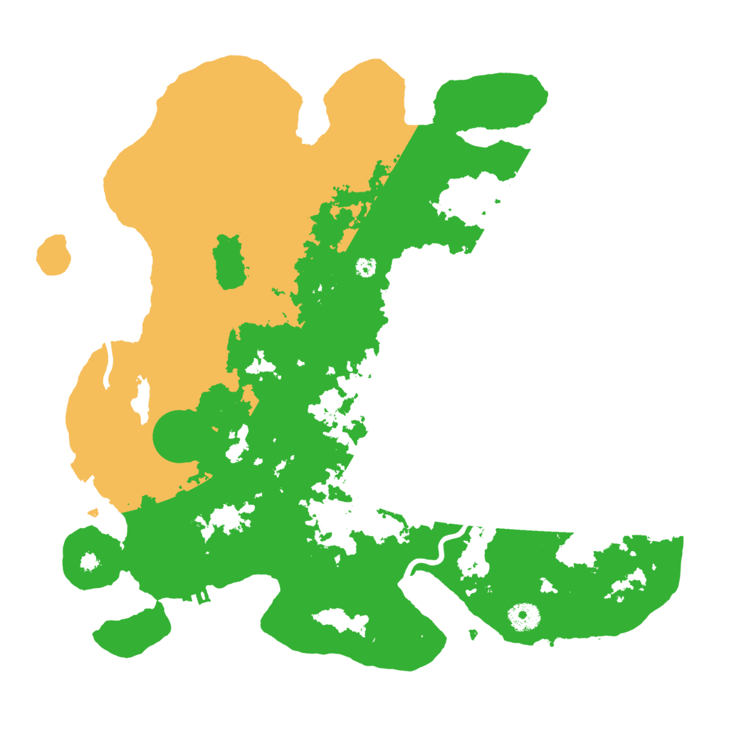 Biome Rust Map: Procedural Map, Size: 3650, Seed: 44169036