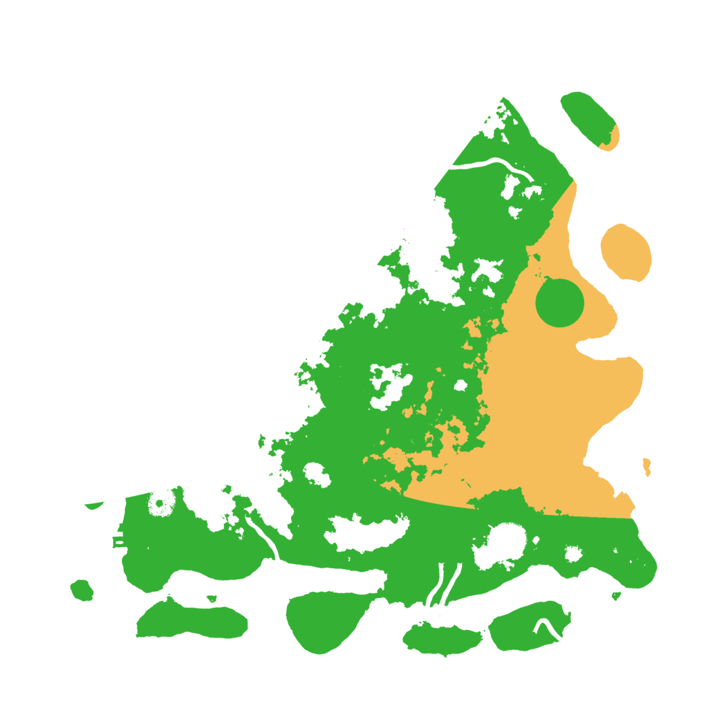 Biome Rust Map: Procedural Map, Size: 3850, Seed: 34886858