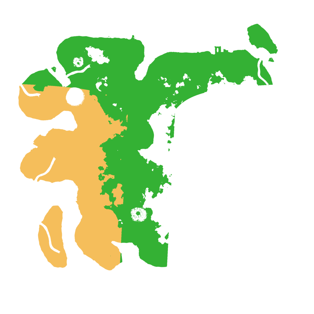 Biome Rust Map: Procedural Map, Size: 3100, Seed: 1767227306