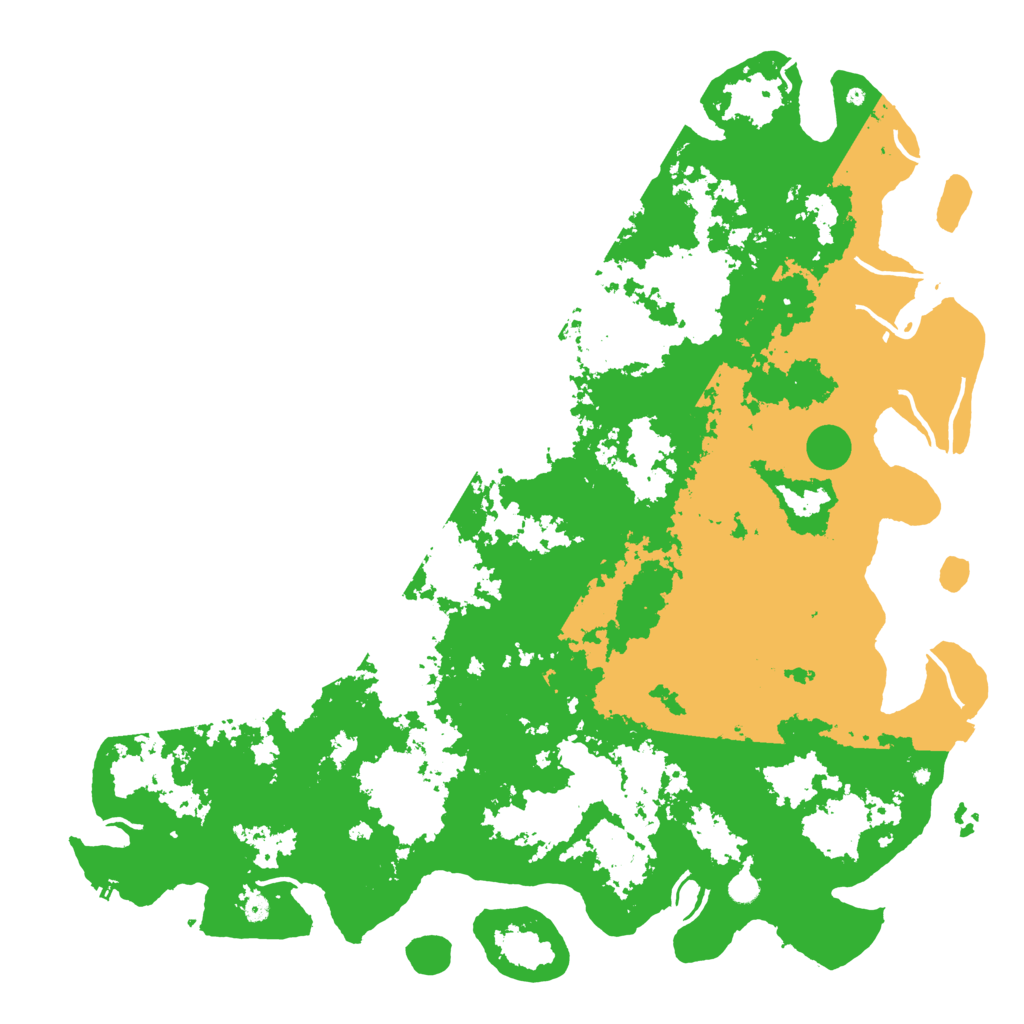 Biome Rust Map: Procedural Map, Size: 6000, Seed: 220903