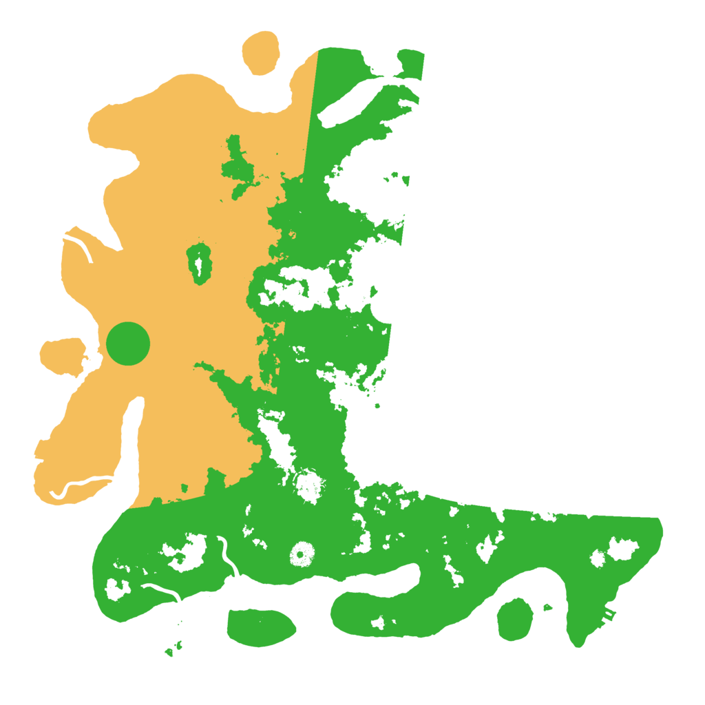 Biome Rust Map: Procedural Map, Size: 4250, Seed: 73994363