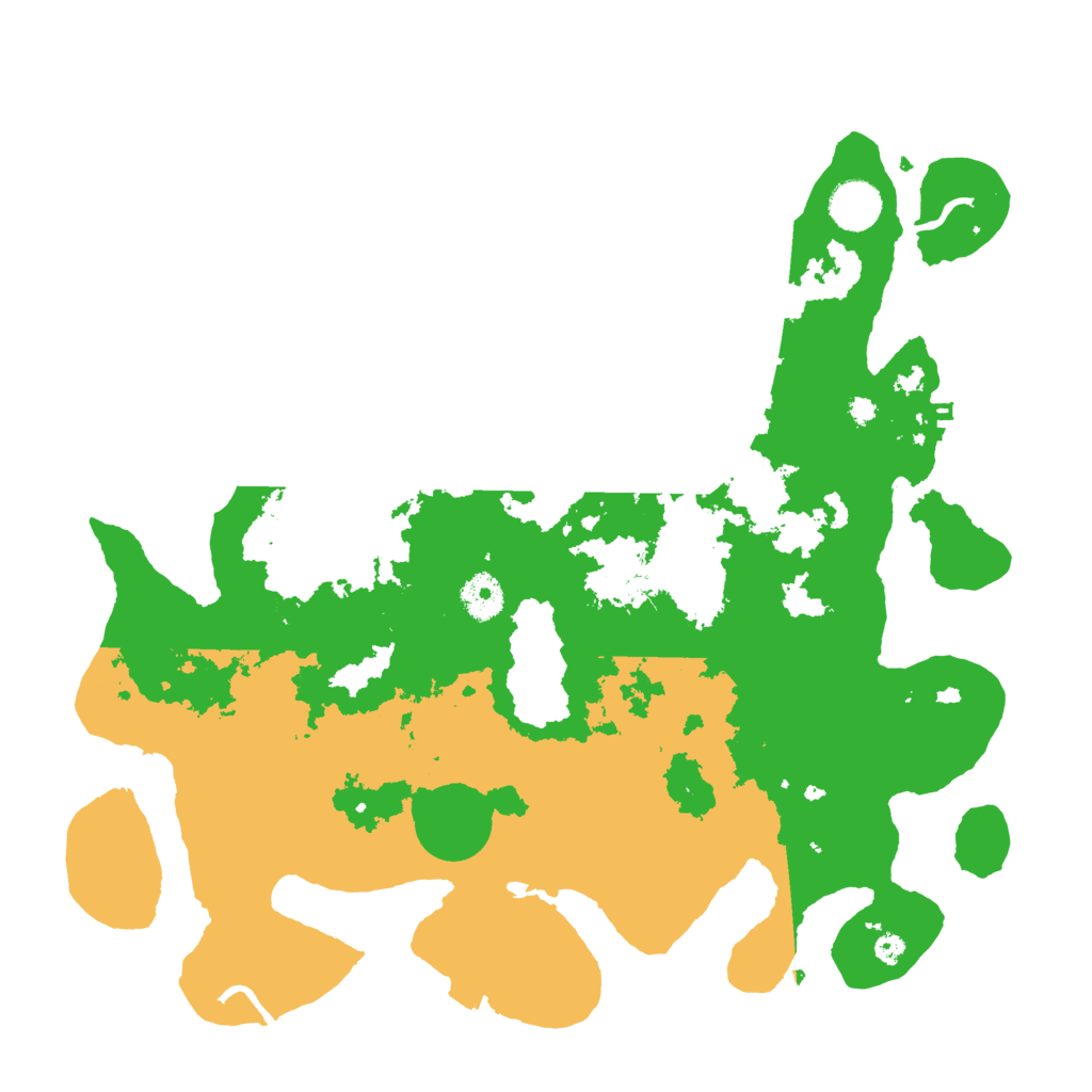 Biome Rust Map: Procedural Map, Size: 3750, Seed: 57106035