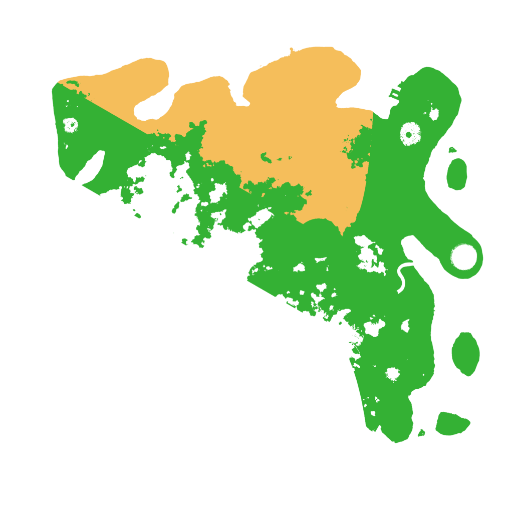 Biome Rust Map: Procedural Map, Size: 3500, Seed: 2051862669