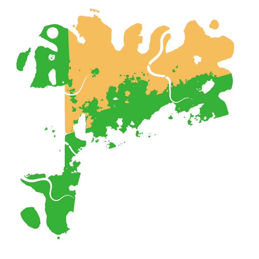 Biome Rust Map: Procedural Map, Size: 4000, Seed: 204940925