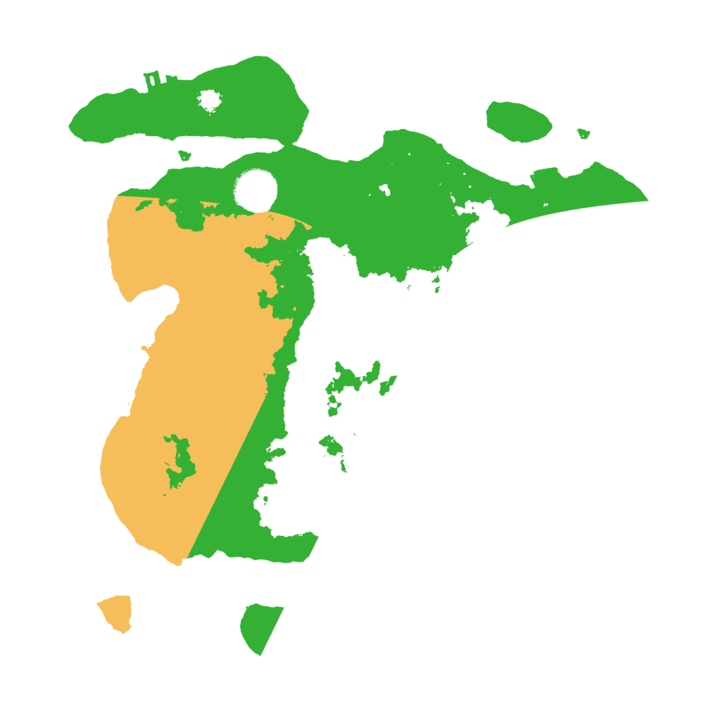 Biome Rust Map: Procedural Map, Size: 3000, Seed: 80878554