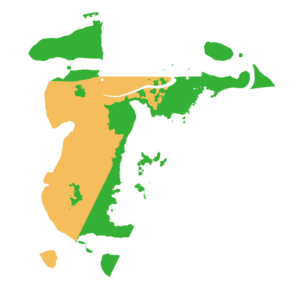 Biome Rust Map: Procedural Map, Size: 3000, Seed: 80878554