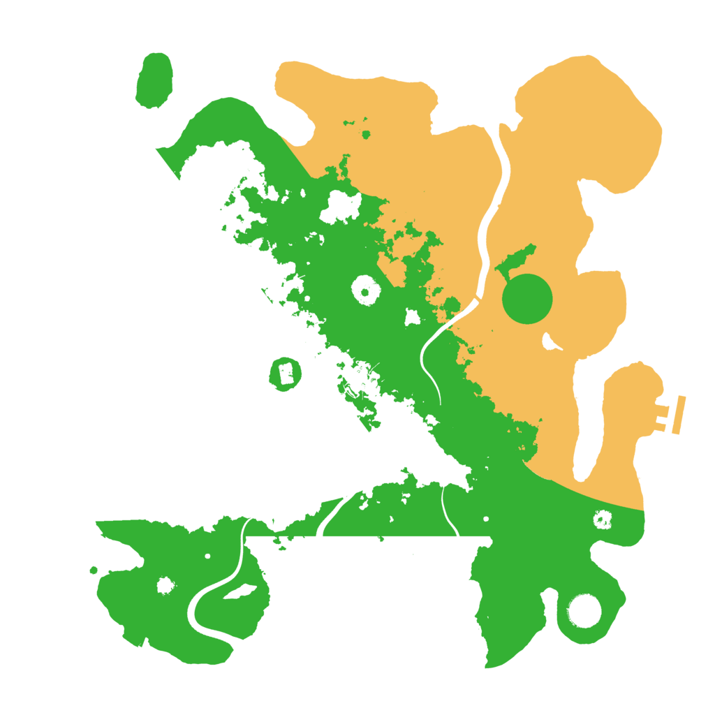 Biome Rust Map: Procedural Map, Size: 3750, Seed: 928022